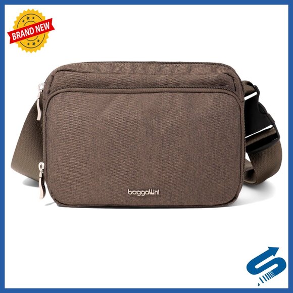 Water-Resistant Travel Fanny Pack with RFID Protection 5x8 Crossbody Bag